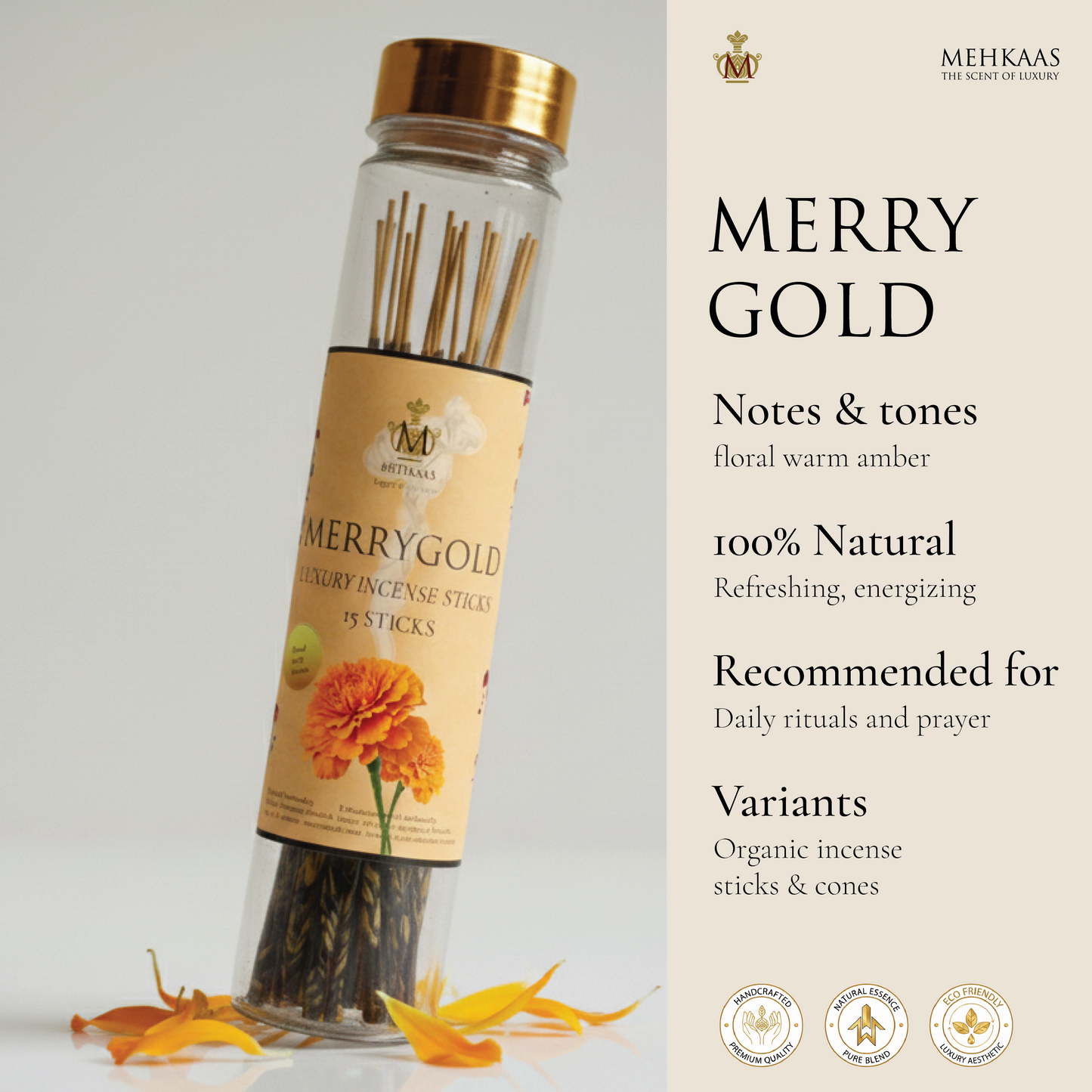 Ayodhya Premium Merrygold Incense Sticks