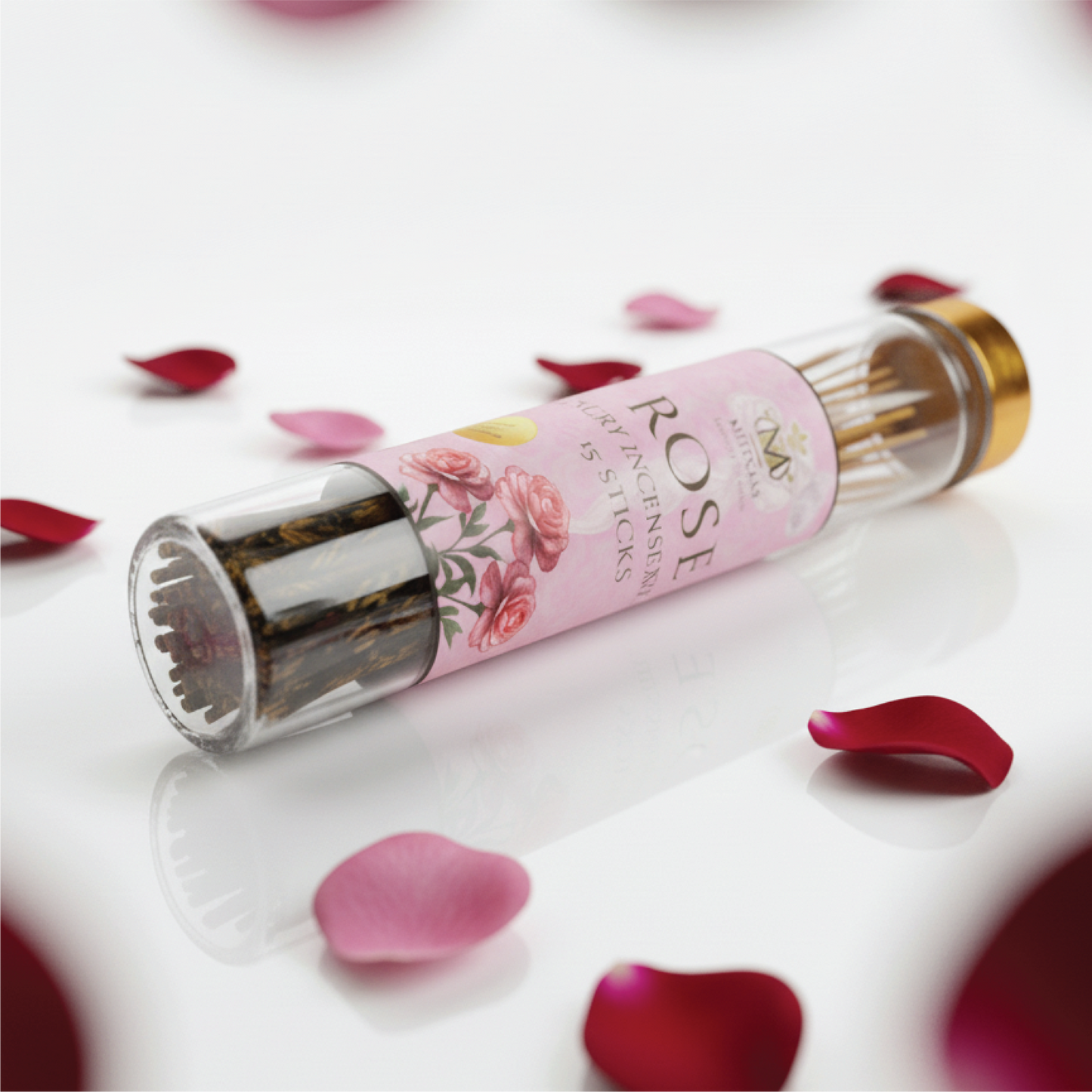 Natural Rose Incense Sticks