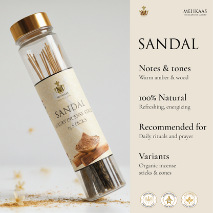 Ayodhya Sandal Chandan Premium Incense Sticks