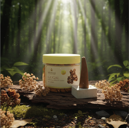 Pure Guggal Dhoop cones (गुग्गल)