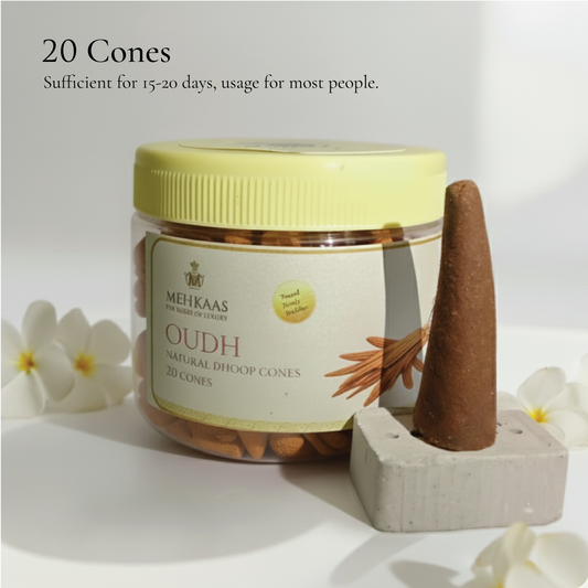 Pure Oudh Dhoop cones