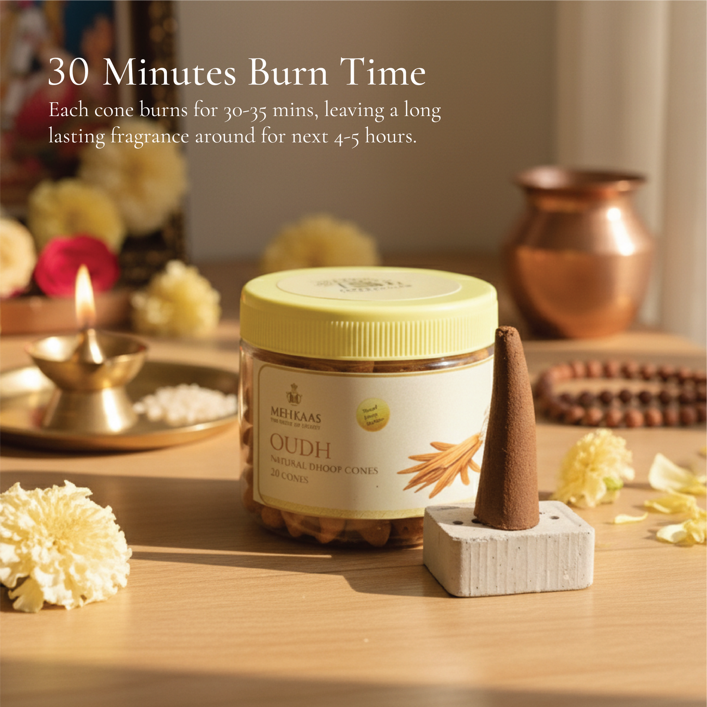 Pure Oudh Dhoop cones