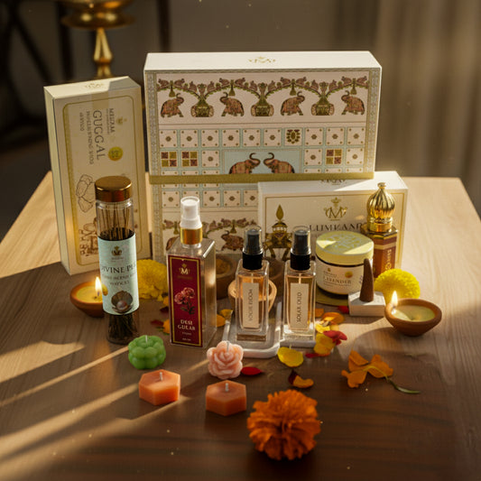 Mehkaas Happy Diwali Gift Box 2025 | Premium Festival Hamper | Diwali Gifting & Pooja Pack
