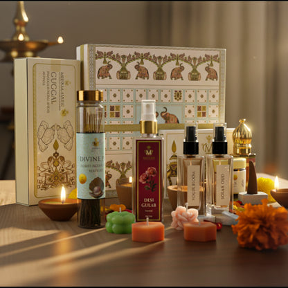 Mehkaas Happy Diwali Gift Box 2025 | Premium Festival Hamper | Diwali Gifting & Pooja Pack