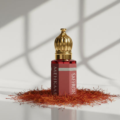 Pure Saffron Attar (केसर)