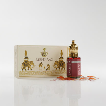 Pure Saffron Attar (केसर)
